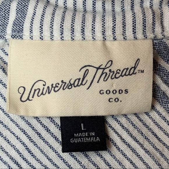 Universal Thread Sleeveless Linen Blend Top-Size L - Picture 2 of 10